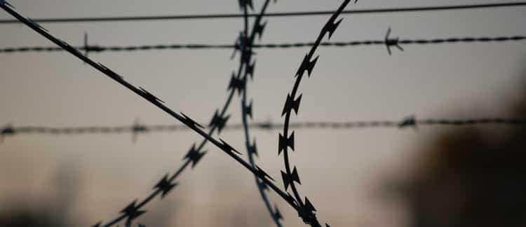 Barbed Wire At Prison Barbed Wire At Prison