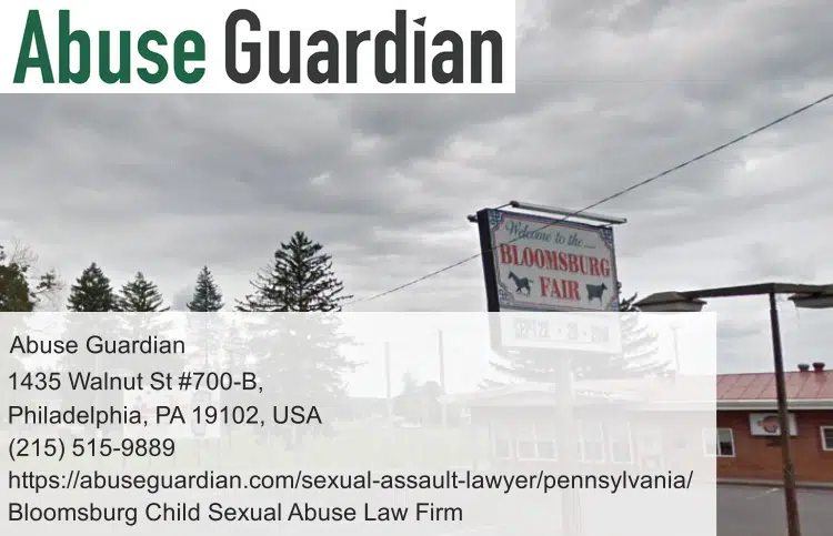 bloomsburg child sexual abuse law firm near bloomsburg fair and fairgrounds