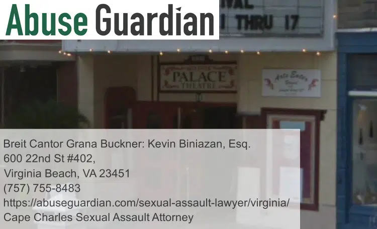 cape charles sexual assault attorney near palace theatre