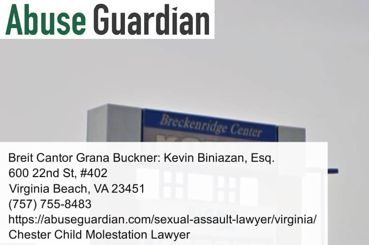 chester child molestation lawyer near breckenridge shopping center