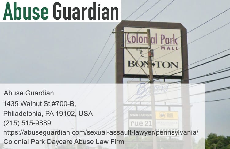 colonial park daycare abuse law firm near colonial park mall