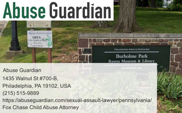 fox chase child abuse attorney near ryerss museum & library
