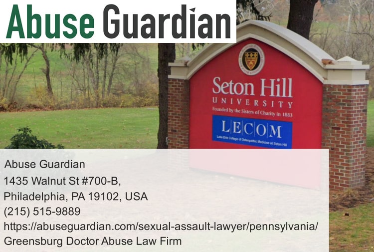 greensburg doctor abuse law firm near seton hill university