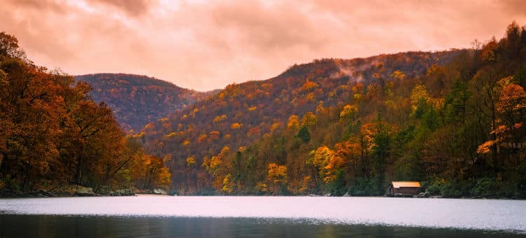 Lake In West Virginia