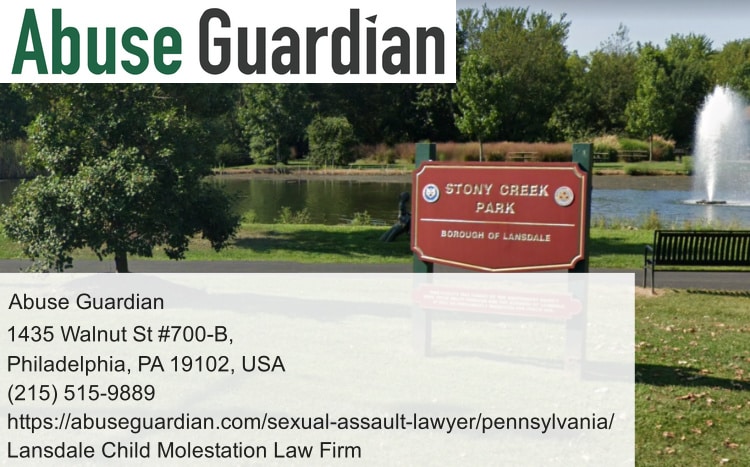 lansdale child molestation law firm near stony creek park
