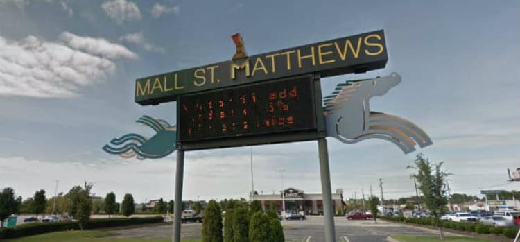 Mall St Matthews Sign