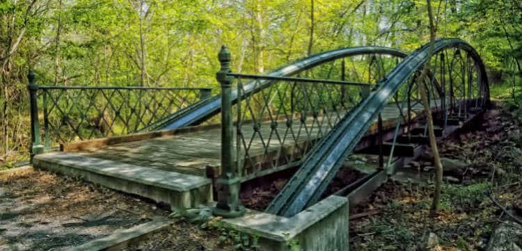 Old Bridge In Maryland