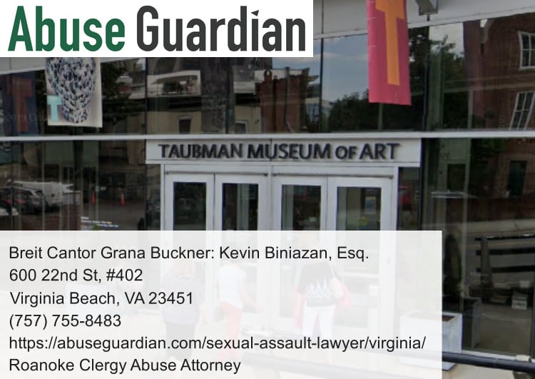 roanoke clergy abuse attorney near taubman museum of art