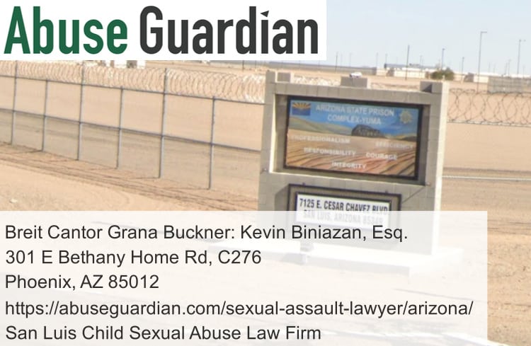 san luis child sexual abuse law firm near arizona state prison complex – yuma