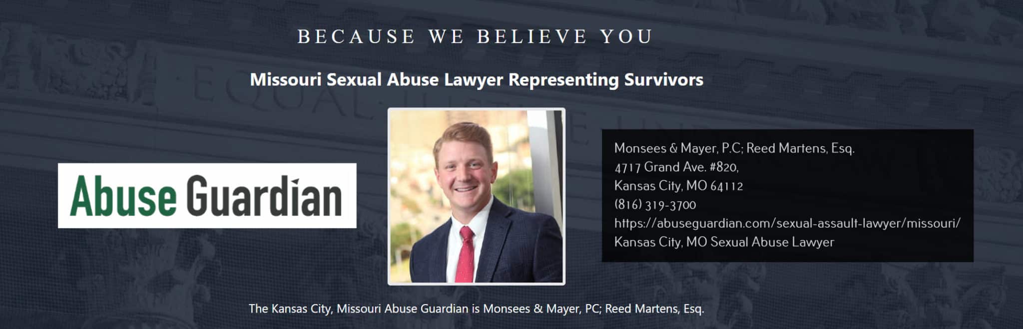 sexual abuse lawyer kansas city monsees & mayer, p.c; reed martens, esq.