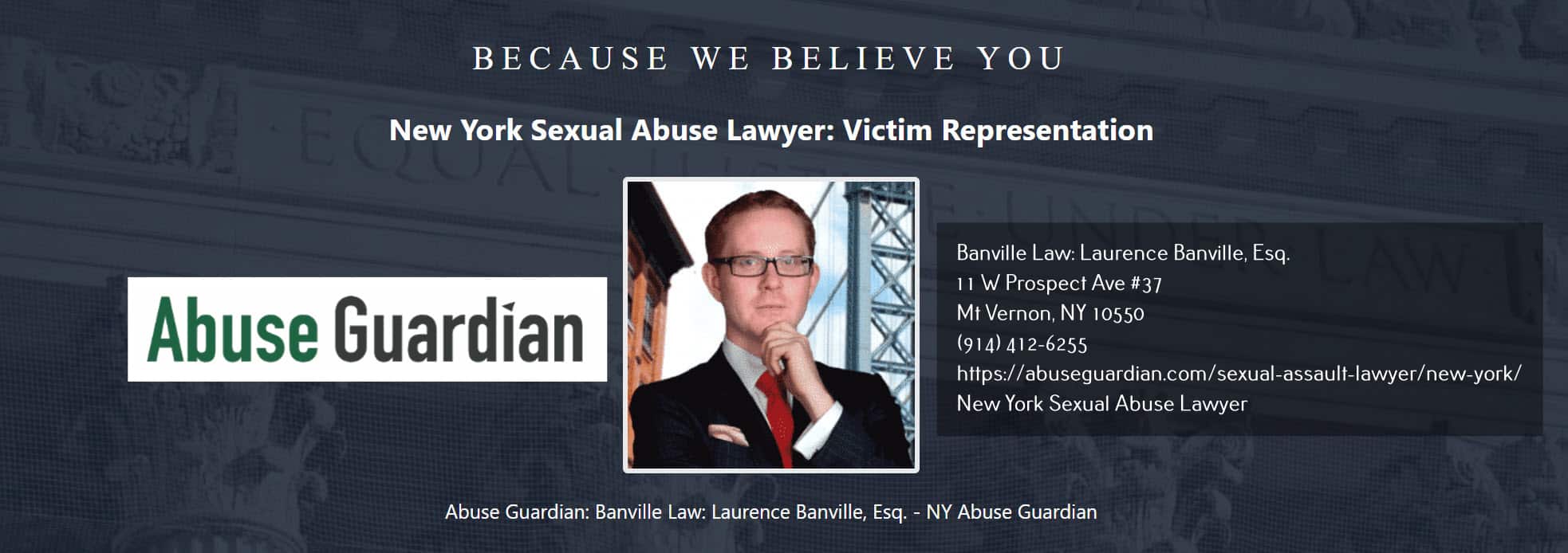 sexual abuse lawyer mt vernon banville law: laurence banville, esq.
