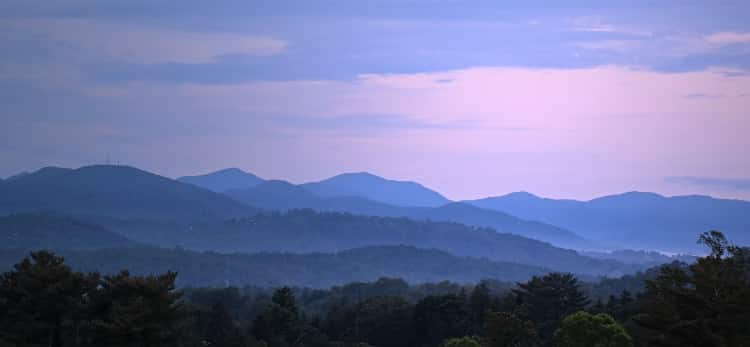 Smoky Mountains In North Carolina