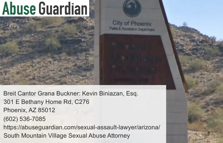 south mountain village sexual abuse attorney near south mountain park and preserve