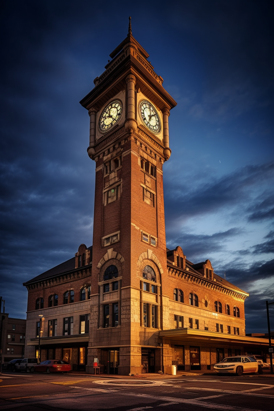 union station clocktower in waterbury, connecticut near sexual abuse law office