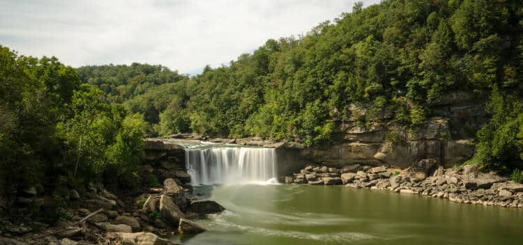 Waterfall In Kentucky