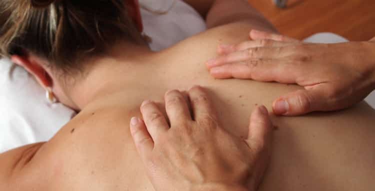 Woman In Massage Session
